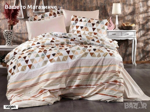 Спално бельо, спален комплект, плик, чаршаф,калъфки, снимка 5 - Спално бельо - 54069625