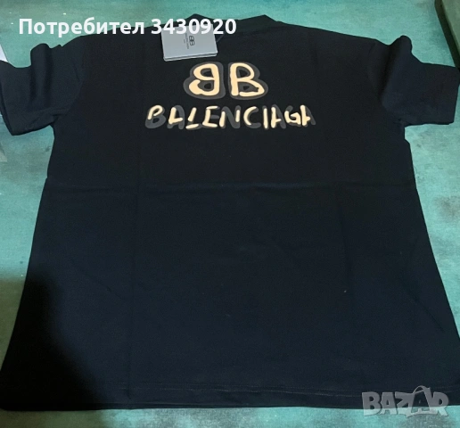 Тениска на balenciaga, снимка 2 - Тениски - 54355411