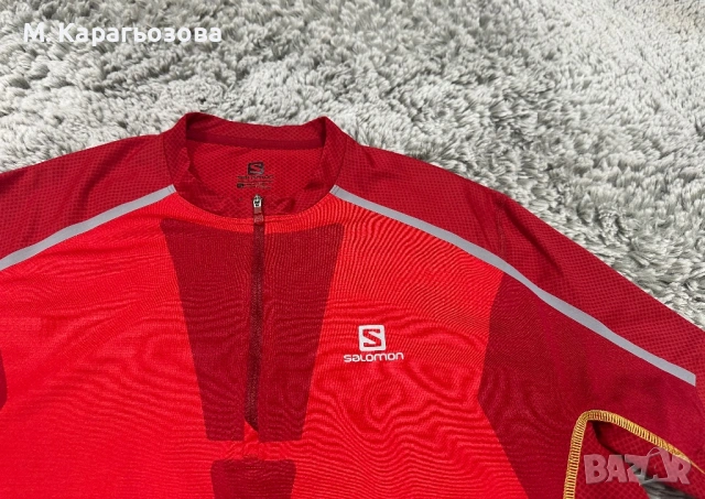 Тениска Salomon Sky HZ, Размер XL, снимка 3 - Тениски - 54458283