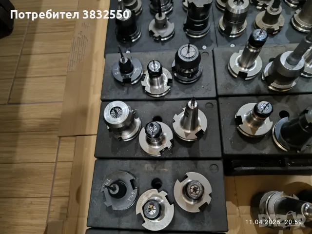Дорници държачи за фреза с инструменти SK40 - 250 броя, снимка 9 - Стругове - 55624355