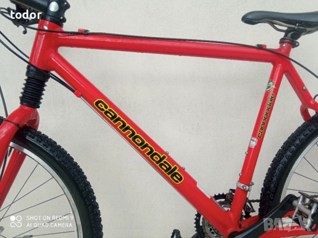 алуминиев велосипед cannondale 26, снимка 3 - Велосипеди - 54513713