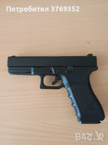 Еърсофт пистолет glock 17 gen 3 