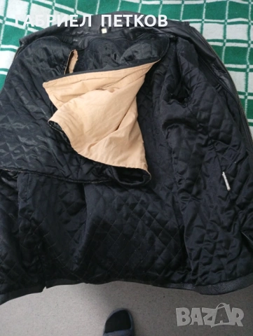 Мъжко кожено яке размер XL eстествена, снимка 4 - Якета - 54125217