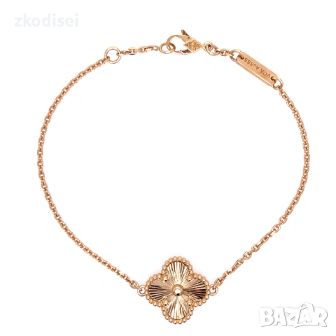 Златна дамска гривна Van Cleef 4,35гр. 18,0см. 14кр. проба:585 модел:37804-1