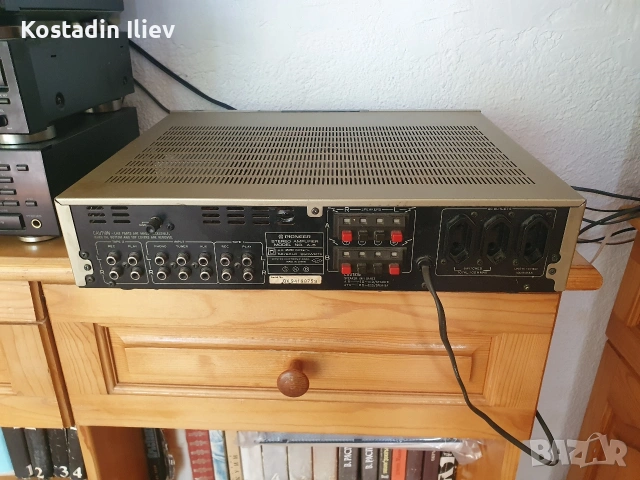 Продавам стерео усилвател Pioneer A-5, снимка 5 - Ресийвъри, усилватели, смесителни пултове - 54999863