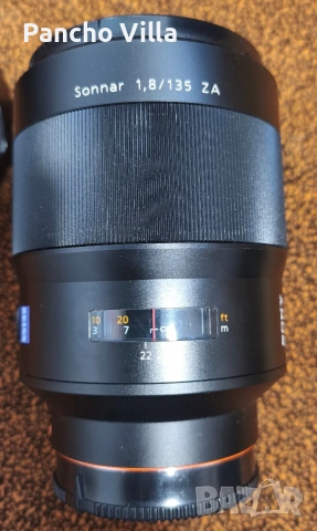 Sony Carl Zeiss Sonar 135/1.8 за Sony A