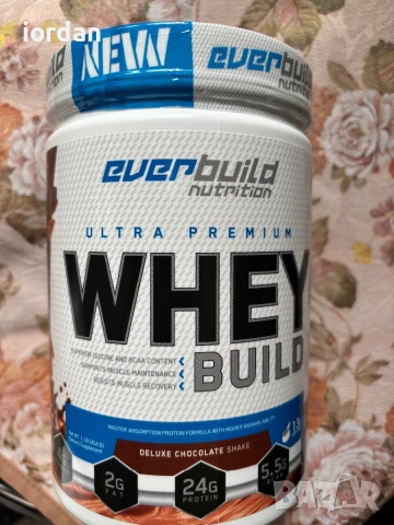 EVERBUILD Ultra Premium Whey Protein Build-промо цена-50%