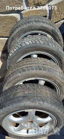 Джанти с гуми 4×100 15" Opel , снимка 2 - Гуми и джанти - 55486840