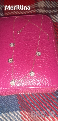 Сребърно позлатено дамско колие Victoria Walls