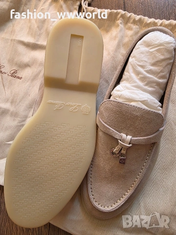 дамски лофери Loro Piana 36 nude реплика, снимка 9 - Дамски ежедневни обувки - 55225945