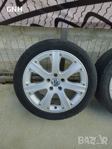Джанти Bbs 17 цола, 5х112 , 7.5j , et47 , 225/45/17 , Vw , Audi Seat, снимка 2 - Гуми и джанти - 54576259