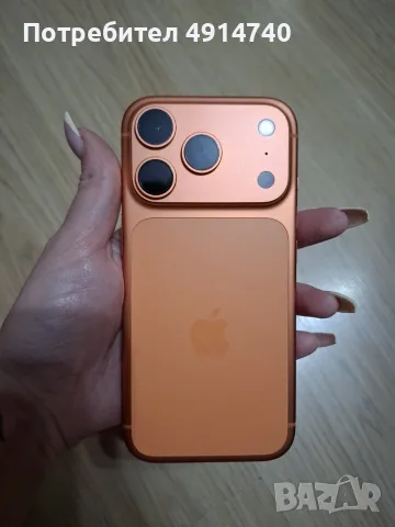 Айфон 17про 256GB в отлично състояние в комплект с много калъфки , снимка 3 - Apple iPhone - 55613946
