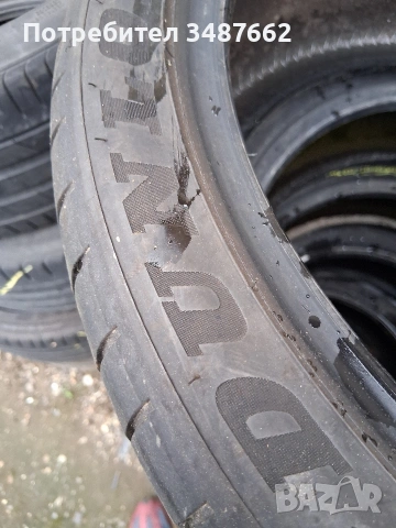 255 35 18 DUNLOP 2броя летни , снимка 5 - Гуми и джанти - 54654332