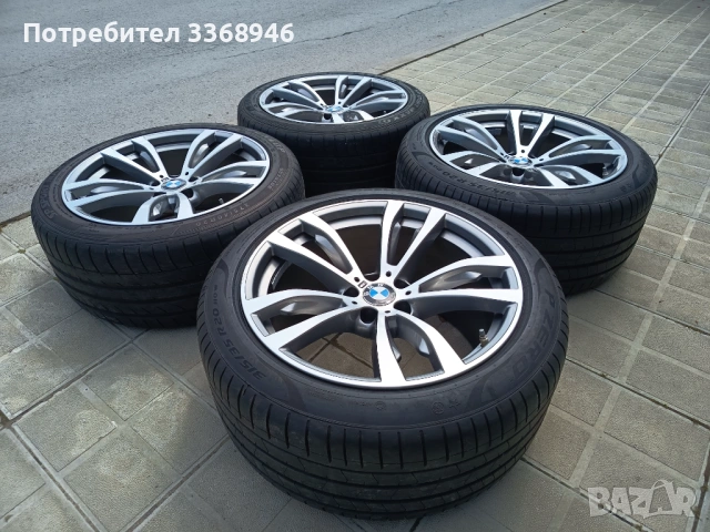 Комплект Оригинални джанти BMW Style 469m 20" 5x120 спорт пакет , снимка 5 - Гуми и джанти - 54764407