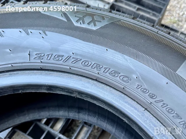1бр.ЗИМНА ГУМА Nexen 215/70/15C за бус/пикап, снимка 6 - Гуми и джанти - 55667039