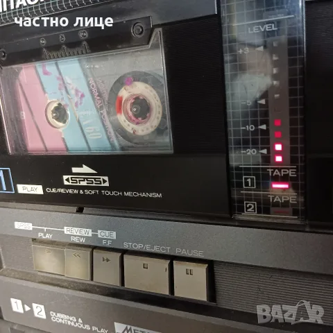 Хитачи ТRK w55e, снимка 4 - Радиокасетофони, транзистори - 55452364