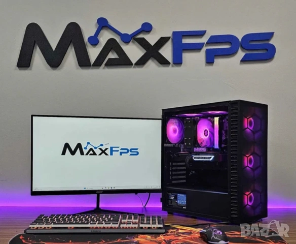 Гаранция! RTX 3060ti, Ryzen 5 5600, 16GB RAM, 650W, Геймърски компютър