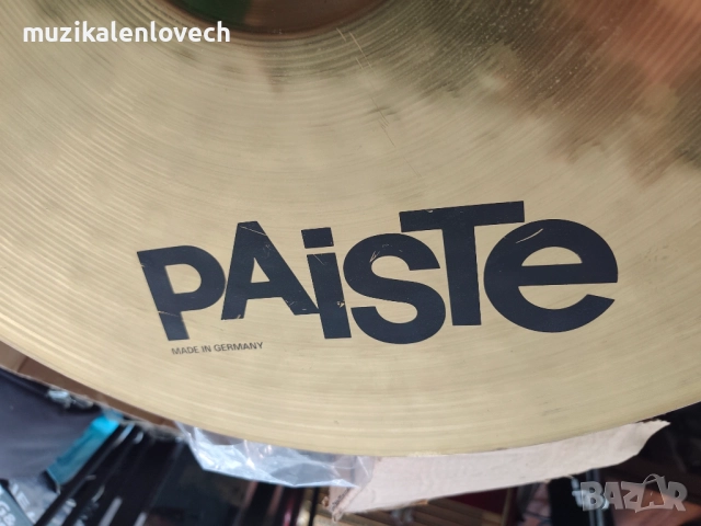 Paiste 20" 302 Ride Cymbal х 2 бр. - Made in Germany - 20 инча райд чинели, снимка 14 - Ударни инструменти - 54946344