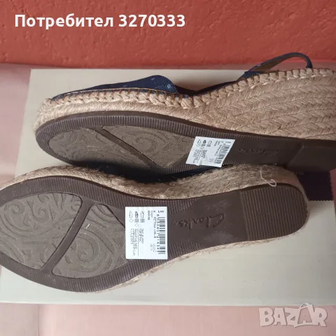 Дамски еспадрили Clark , снимка 5 - Сандали - 55381968