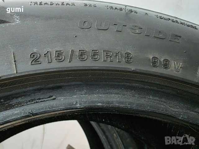 2бр летни гуми 215/55/18 TRACMAK L05907, снимка 4 - Гуми и джанти - 54861965