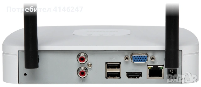 Нов Dahua DHI-NVR4104-W – 4-канален WiFi NVR рекордер, снимка 3 - Комплекти за видеонаблюдение - 54454496