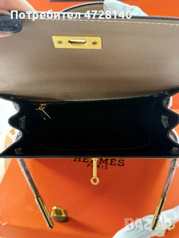 Дамска чанта Hermes размер 27 см, снимка 2 - Чанти - 55602356