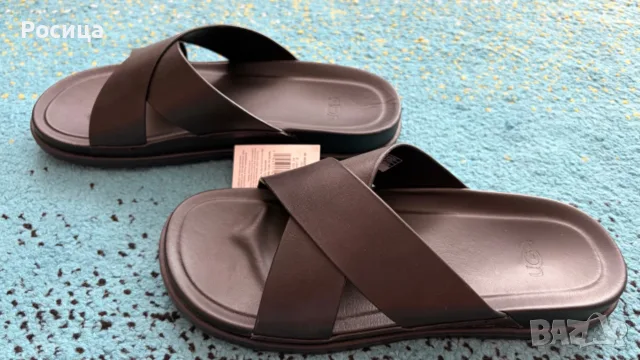 Мъжки чехли UGG , 42 размер, снимка 3 - Мъжки чехли - 55662096