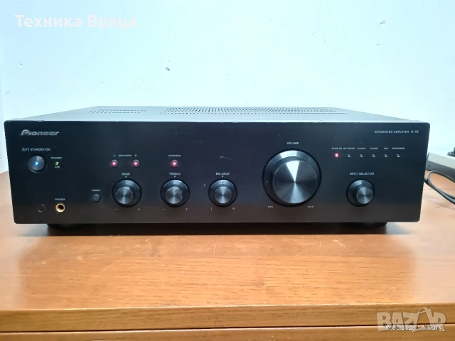 Pioneer A-10-K. Интегриран стерео усилвател с чудесен звук. Изпращам видео. 