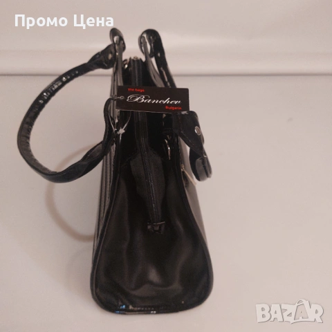 Дамска чанта, 3 шапки, кожена дръжка нови, снимка 4 - Чанти - 54195351