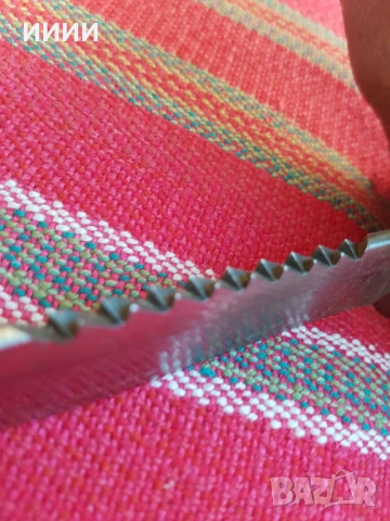 Немски нож с трион , снимка 4 - Антикварни и старинни предмети - 54313613