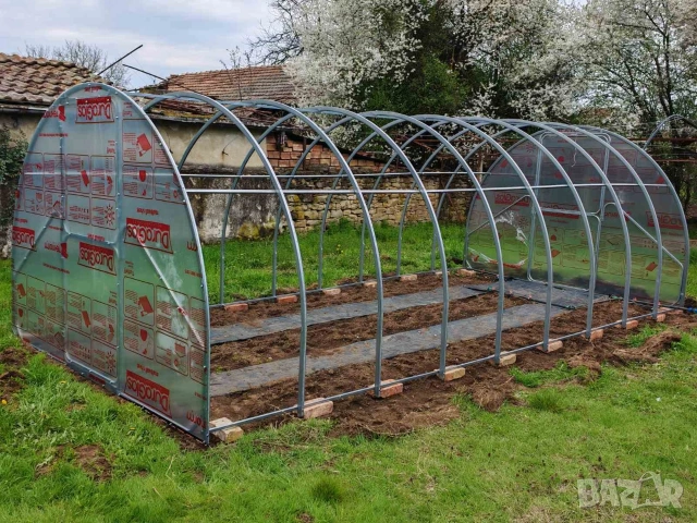 Оранжерия с поликарбонат - лесен монтаж , снимка 2 - Оранжерии - 54153991