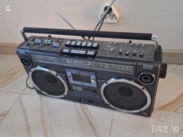 Стерео радиокасетофон Sharp GF-9191HB. Като нов., снимка 16 - Радиокасетофони, транзистори - 54899050