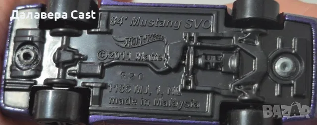 1/64 84 Mustang Hot Wheels , снимка 2 - Колекции - 55652273