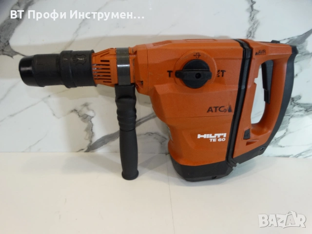 2026 - Hilti TE 60 ATC / AVR - Комбинирана машина SDS MAX, снимка 2 - Други инструменти - 54889055