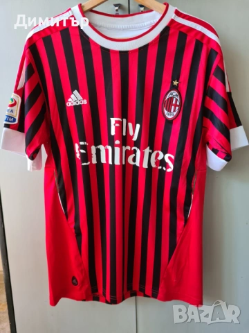 Оригинална тениска Adidas на AC Milan Милан, снимка 2 - Тениски - 54911310
