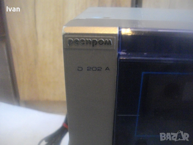 РЕСПРОМ D-202А РЕТРО БЪЛГАРСКИ КАСЕТЕН СТЕРЕОФОНИЧЕН ДЕК В КОЛЕКЦИОНЕРСКО РАБОТЕЩО СЪСТОЯНИЕ СОЦ НРБ, снимка 7 - Декове - 54209202