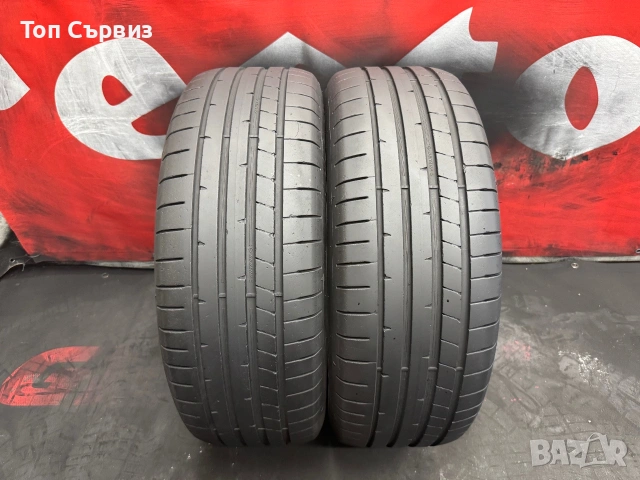235 55 19, Летни гуми, Dunlop SportMaxxRT2, 2 броя, снимка 3 - Гуми и джанти - 54980291
