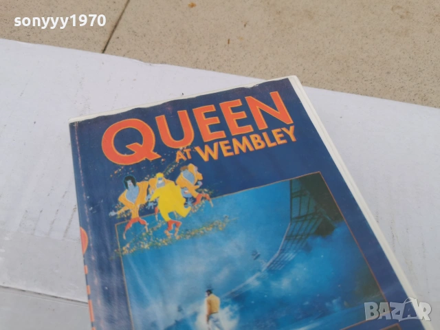 QUEEN-VHS VIDEO TAPE 0807260949L1, снимка 2 - Други музикални жанрове - 55196780