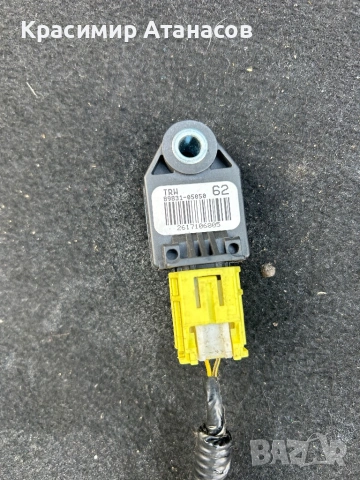 89831-05050. Сензор AIRBAG Аербег за Тойота Авенсис T27. Седан комби. 2016-2019г, снимка 12 - Части - 54094739