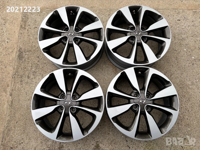 4 броя алуминиеви джанти за Hyundai i20 16, снимка 1 - Гуми и джанти - 54894333