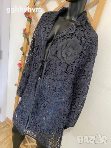 Дантелена наметка, снимка 3 - Туники - 54313134