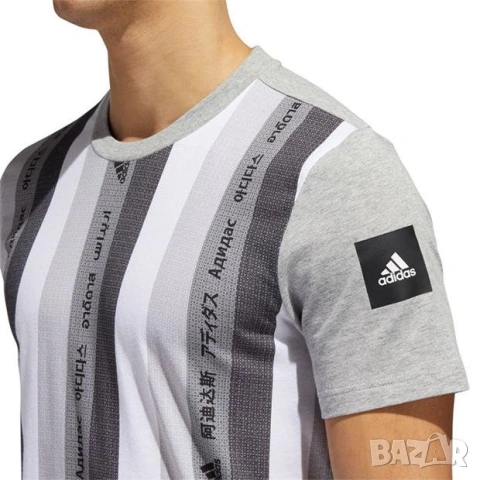 Мъжка тениска adidas /S/ 623 Б10, снимка 4 - Тениски - 55268518