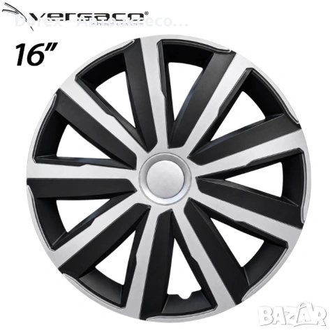 Тасове за джанти Versaco Drift Silver/Black - 14'', 15'' или 16''