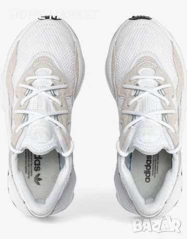 ADIDAS Originals Ozweego Shoes White/Beige Мъжките маратонки ADIDAS в бяло комбинират текстил , снимка 5 - Маратонки - 54618361