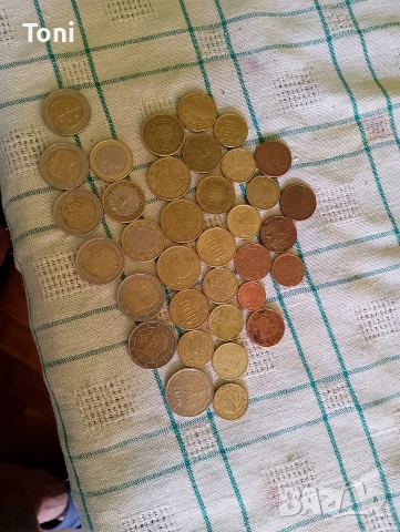 колекция от евро монети центове , снимка 8 - Нумизматика и бонистика - 54170800