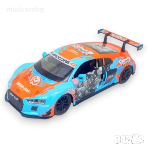 Метални колички: Audi R8 LMS 1:24