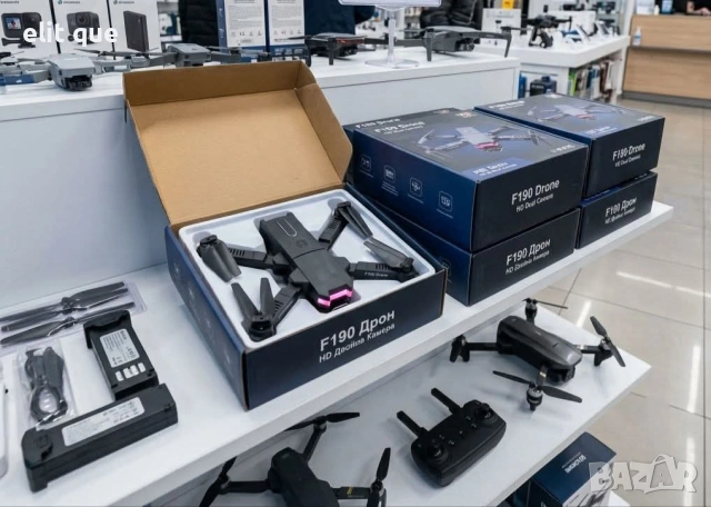 Дрон F190 с 4K камера, LED светлини и WiFi