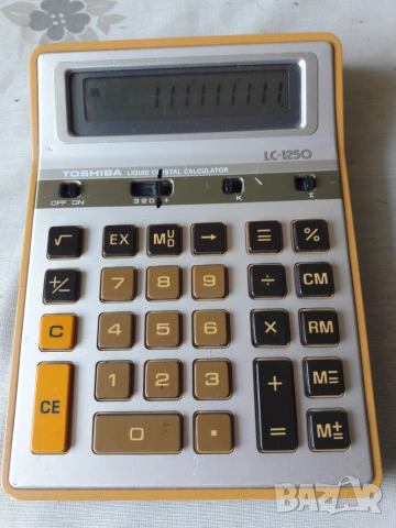 Калкулатор Toshiba LC-1250, снимка 3 - Друга електроника - 55047016