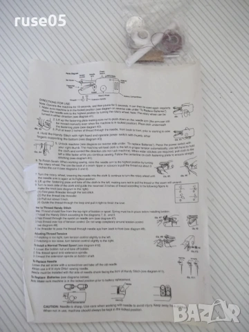 Ръчна шевна машина "HANDY STITCH" работеща, снимка 3 - Други стоки за дома - 54451436