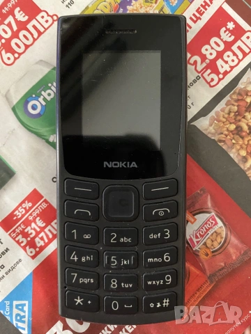  Телефон Nokia 105 с две сим карти